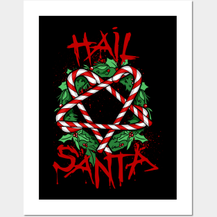 Hail Santa Posters and Art